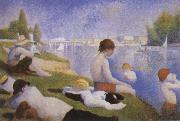 Georges Seurat Bathers at Asnieres France oil painting artist